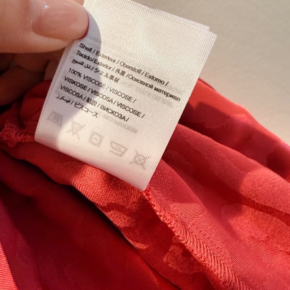 NWT Anthropologie Farm Rio Size XS Jacquard Leopard Midi Skirt - Picture 8 of 9